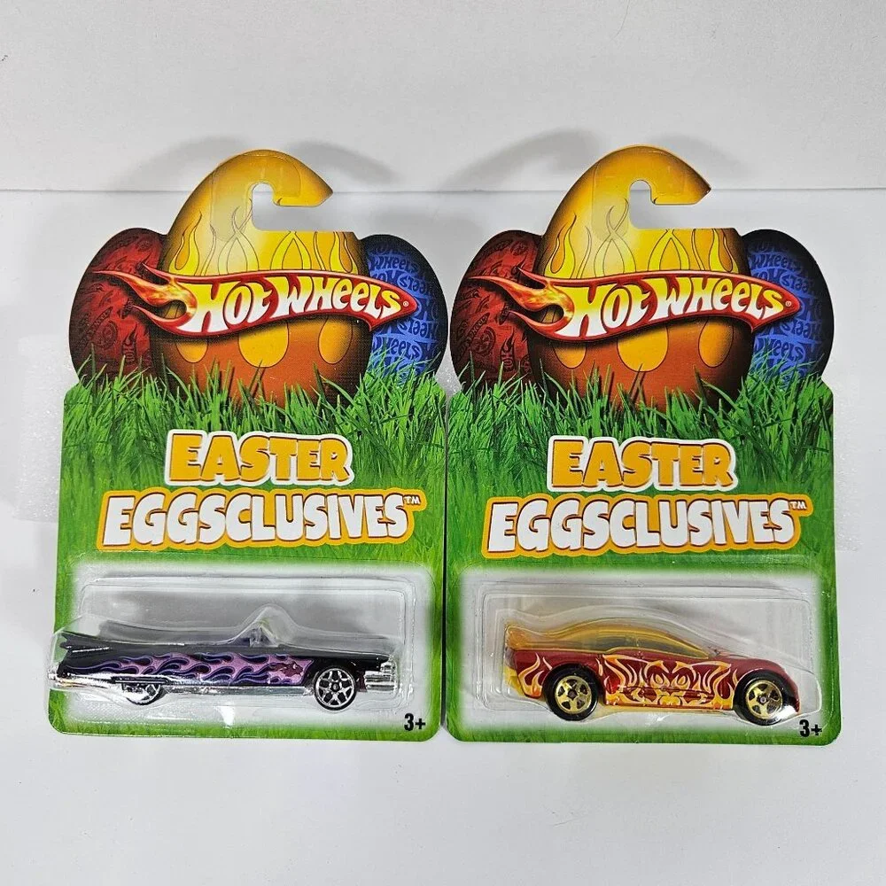 Hot Wheels Easter Eggsclusives‎ Complete Set of 8 Die-Cast Cars 2007 Mattel